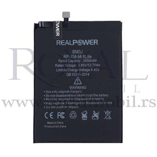  Baterija REALPOWER za Xiaomi Mi 8 Lite Bm3j (3550mAh) Cene