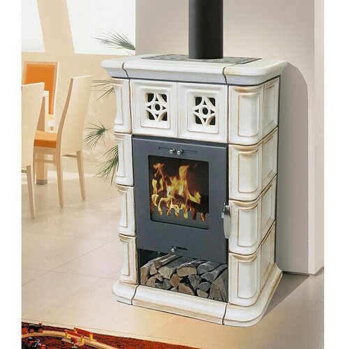DOMOFIRE Kamin na drva Bonn II (7 kW, Krem - smeđe boje) Cijene