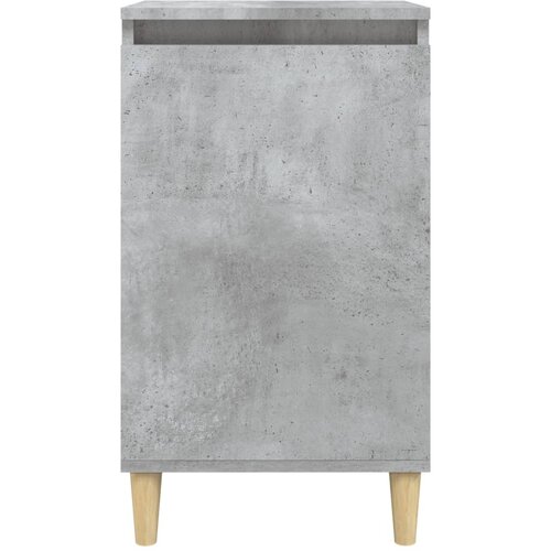  Noćni ormarić siva boja betona 40x35x70 cm konstruirano drvo Slike
