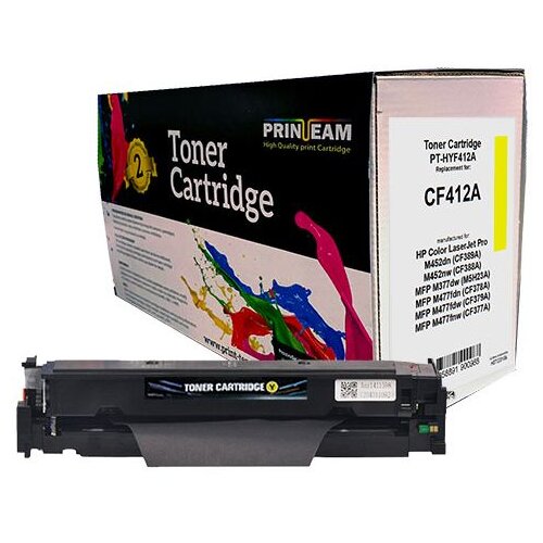  Toner Print-Team HP CF412A Yellow Cene