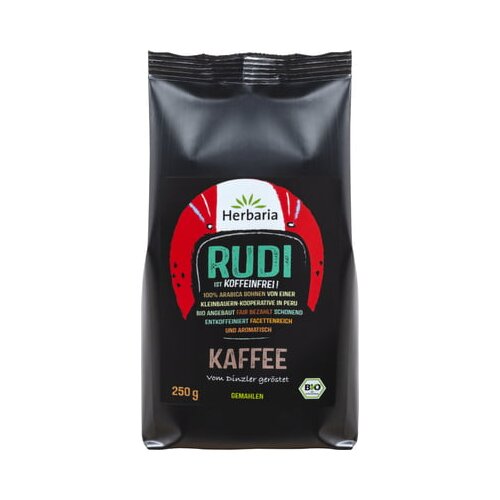 Herbaria Bio kava Rudi Decaf, mleta Cene