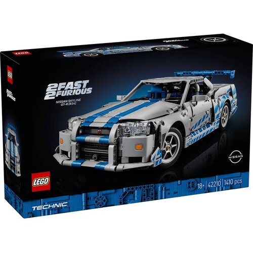 Lego Technic Nissan Skyline GT-R (R34) 2 Fast 2 Furious 42210 Cene