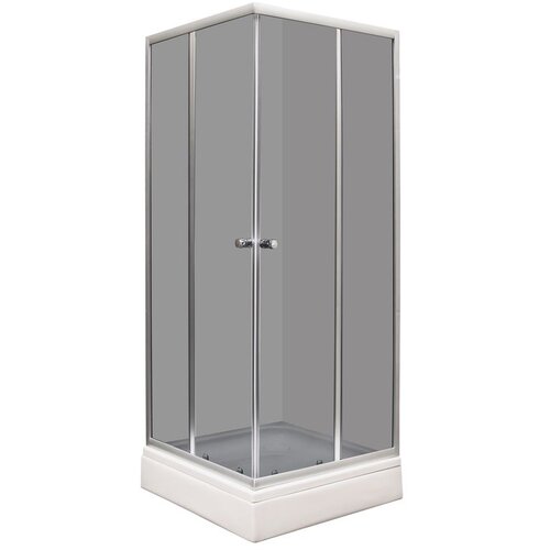 AQUAART tu&scaron; kabina gray kvadratna 80x80x205 cm Cijene