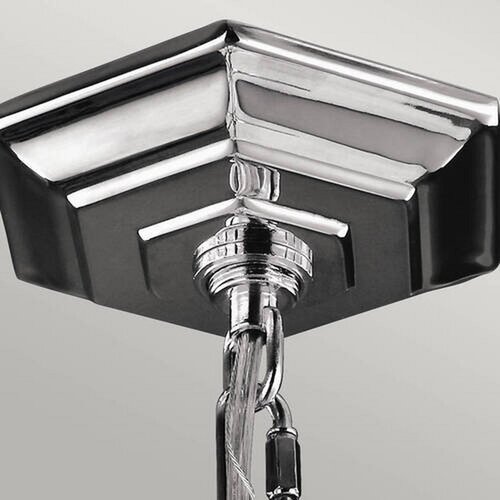 Elstead Lighting Feiss FE-CORINNE-3P-S - Luster na lancu CORINNE 3xE14/60W/230V Slike