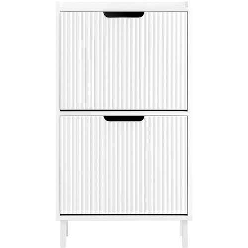 SoBuy omara za čevlje pohi&amp;scaron;tvo bela 177 cm, (5000017140) Slike