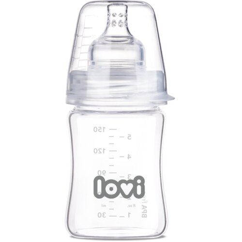 Lovi Glass steklenička za dojenčke 0m+ 150 ml Slike