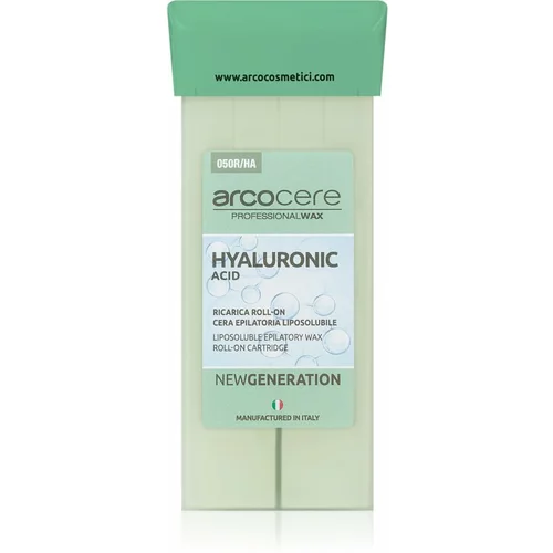 Arcocere Professional Wax Hyaluronic Acid vosak za epilaciju roll-on zamjensko punjenje 100 ml