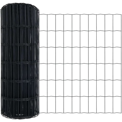 VidaXL Euro Ograda Siva 0.4x25 m Čelik Slike