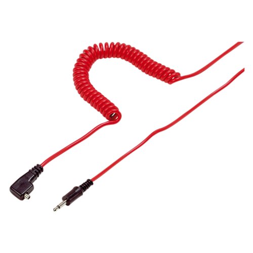 KAISER FOTOTECHNIK Kaiser Flash Cable, red, 10m PC and jack plug, 6,35mm 1409 Slike
