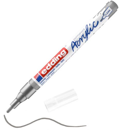 Marker AKRILNI 1-2 MM EDDING 5300923 SREBRNI Cijene