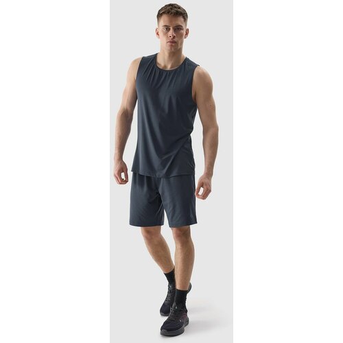 4f Men's quick-drying sports shorts - denim Slike