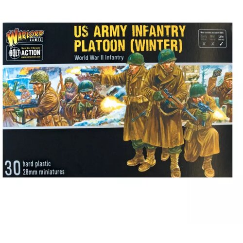 Warlord Games US Army Infantry platoon (winter) Cene