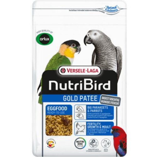 Versele-laga NutriBird Gold Pate Parrots And Big Parakeets - 10 kg Cene