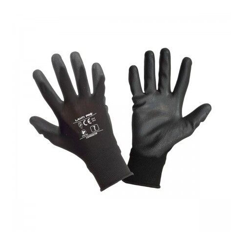 Profix Rukavice Za&amp;scaron;titne sa Poliuretanom Crna &amp;quot;7&amp;quot; L230507W Slike