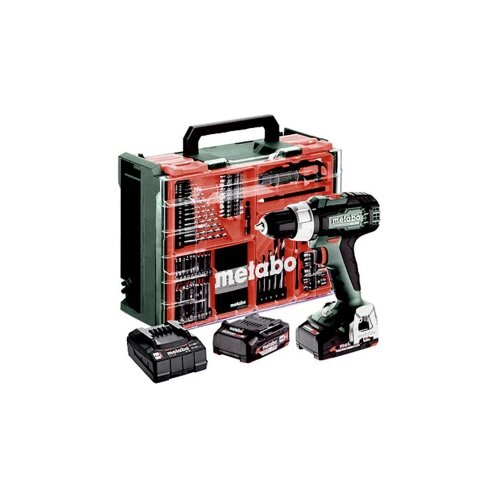 Metabo BS 18 L Set 614051710 akumulatorska bušilica 18 V 2 Ah Li-Ion bez četkica, uklj. 2 akumulatora, uklj. kofer, uklj Cijene