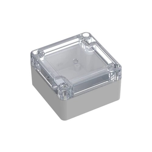 TRU COMPONENTS 6U07080804437 TC-13865052 industrijsko kućište 75 x 75 x 45 ABS, polikarbonat svijetlosiva 1 kom. Cene