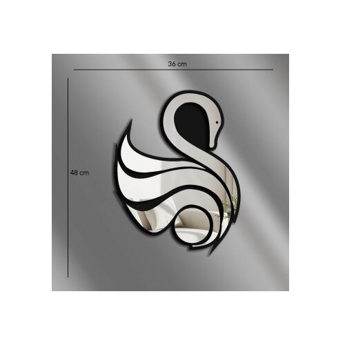 Wallxpert dekorativno ogledalo Ozgl527 silver Slike