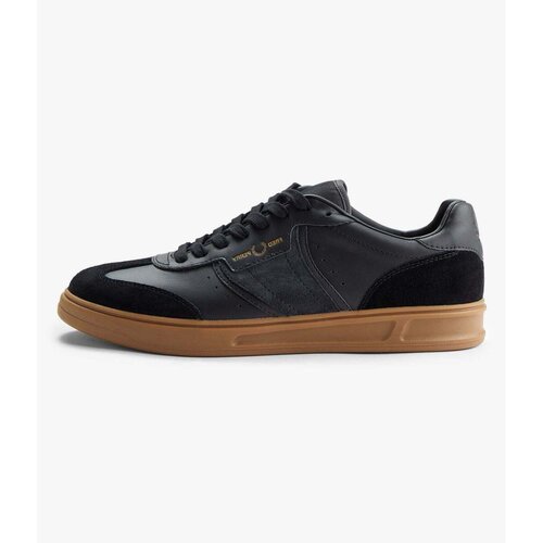 Fred Perry Modne superge Leather B4 Tennis Shoe Black Črna Slike