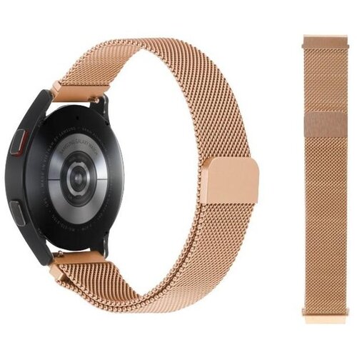 Chameleon Kovinski magnetni pašček 22mm, roza-zlata, za pametno uro Cene