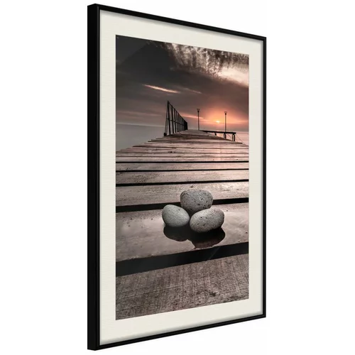  Poster - Stones on the Pier 40x60