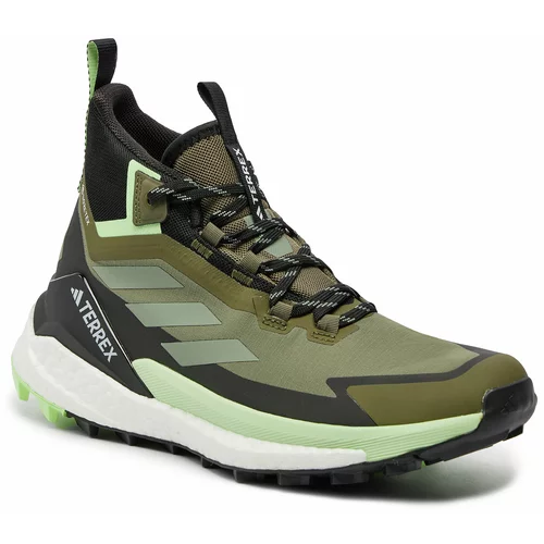 Adidas Ležerne čizme 'Free Hiker 2.0' siva / maslinasta / svijetlozelena / crna