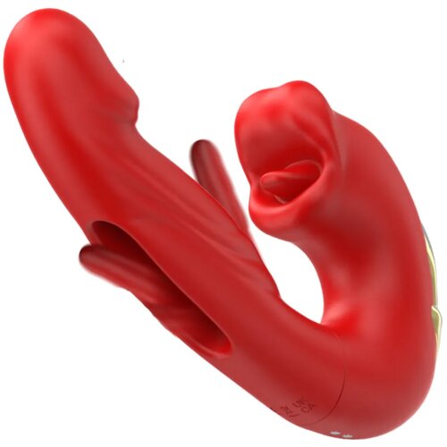 Intense Vibrator Naughty Double Red Cene