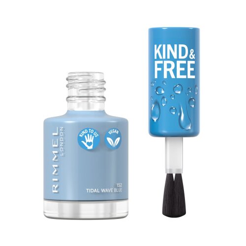 Rimmel London lak za nohte - Kind & Free Nail Polish - 152 Tidal Wave Blue Cene