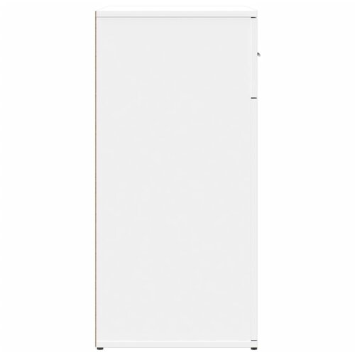  Komoda bijeli 79x38x80 cm od konstruiranog drva Slike