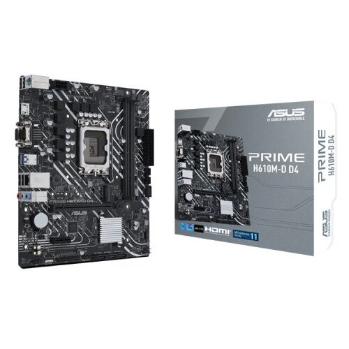Asus MB PRIME H610M-D D4 Intel H610, LGA1700 2xDDR4, VGA, HDMI, mATX Cijene