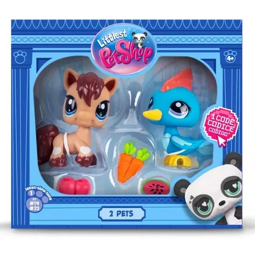 LITTLEST PET SHOP Littlest Pet Shop: Kmetija zabave set figuric - 2 kosa