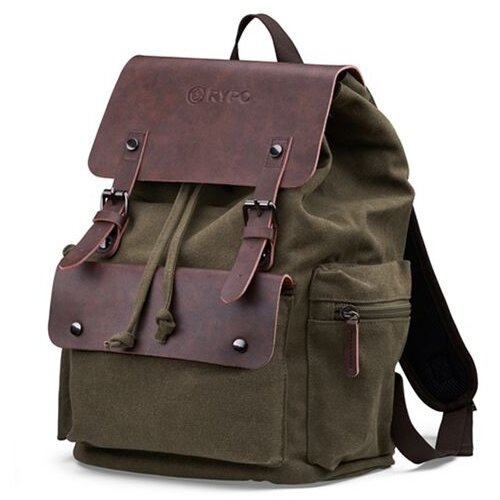  Ruksak Rypo Canvas 26 l, zeleni Cijene