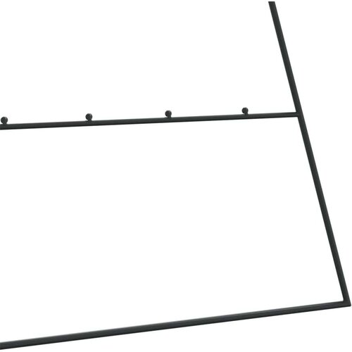 VidaXL Metalno ukrasno božićno drvce crno 210 cm Slike
