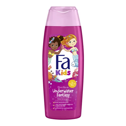 Fa Kids Shower Gel & Shampoo- Gel za tuširanje i šampon - Mermaid