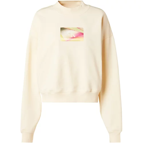 Calvin Klein Jeans Majica 'ILLUMINATED' rumena / pastelno rumena / jelka / roza