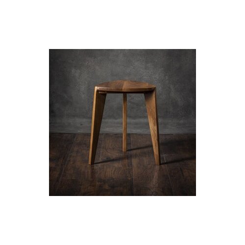  Meda furniture Drvena hoklica Terca L Orah Slike