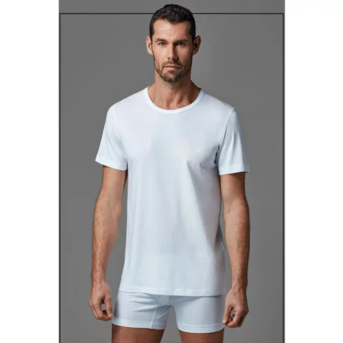 Dagi T-Shirt - White - Round Neck