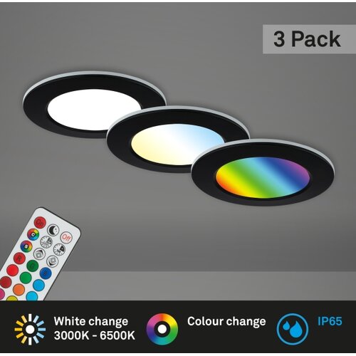 BRILONER Set od 3 LED prigu&amp;scaron;iva kupatilska svetla LED/4,8W/230V IP65 Slike