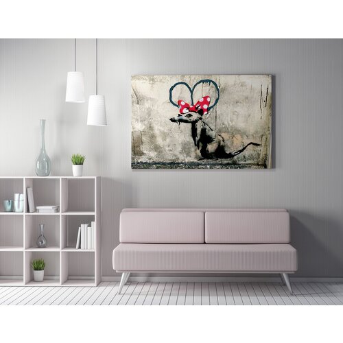 Wallity WY21 (70 x 100) Multicolor Decorative Canvas Painting Cene
