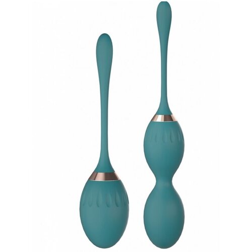  Vibro jaje Kegel Balls, 19.8cm, Zeleni Slike