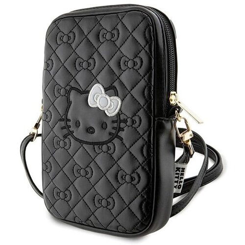 Hello Kitty PREŠITA PENTLJICE TORBA NA TRAK ČRNA PREVLEKA ZA OTROKE, (21981278) Cene