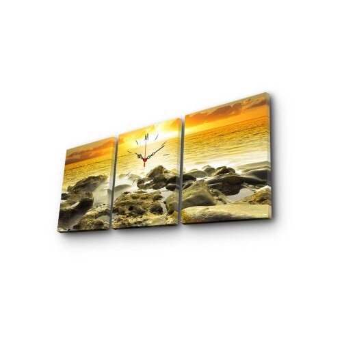 Wallity Zidni sat 3P3040CS-29, 96x40 cm, 3 dijela Cene