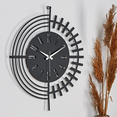 Wallity zidni sat Dubai , 50x50 cm, Crni Cene