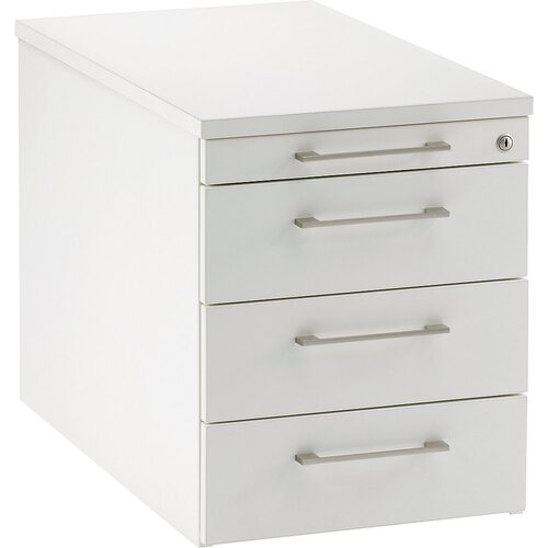 eurokraft pro P12 - Pomični predalnik, 1 predal za potrebščine, 3 predali, VxŠxG 540 x 434 x 800 mm Cene
