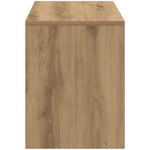  Toaletni stolac Artisan hrast 70x35x45 cm izrađeno drvo Slike