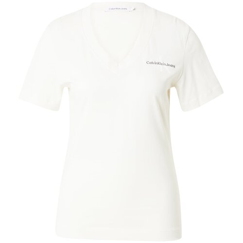 Calvin Klein Jeans Majica temno siva / bela Slike