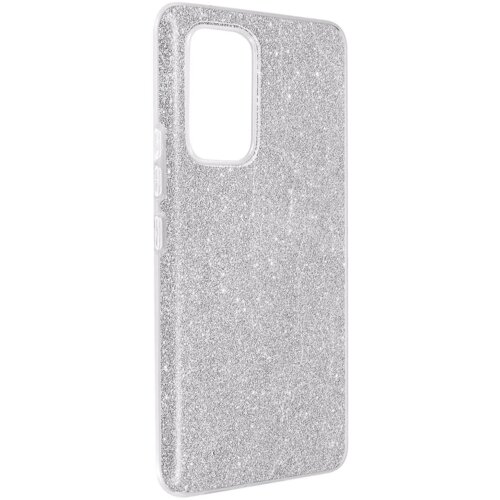  ovitek z ble&amp;scaron;čicami Bling za Samsung Galaxy A16 - srebrna Slike