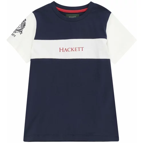 Hackett London Majica 'HERITAGE' mornarsko plava / crvena / bijela
