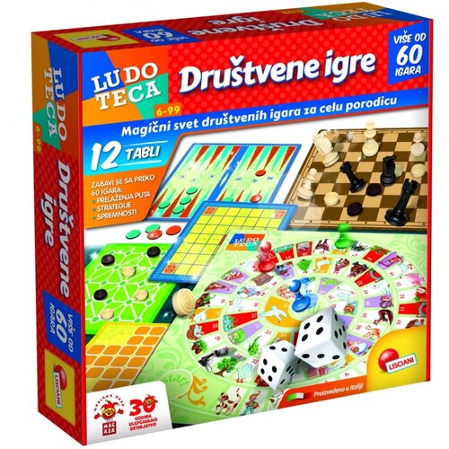 Lisciani Set 60 dru&amp;scaron;tvenih igara Slike