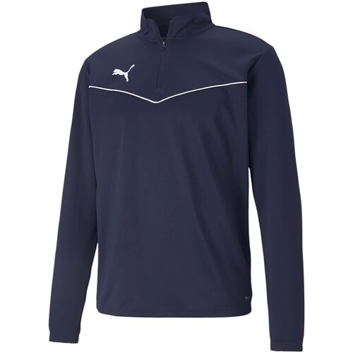 Puma Flis Teamrise 1/4 Zip Top Modra Cene