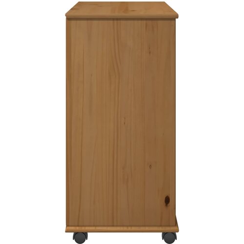  Mobilni ormar Medeno smeđa 63,5 x 39 x 79 cm Čvrsto borovo drvo Slike